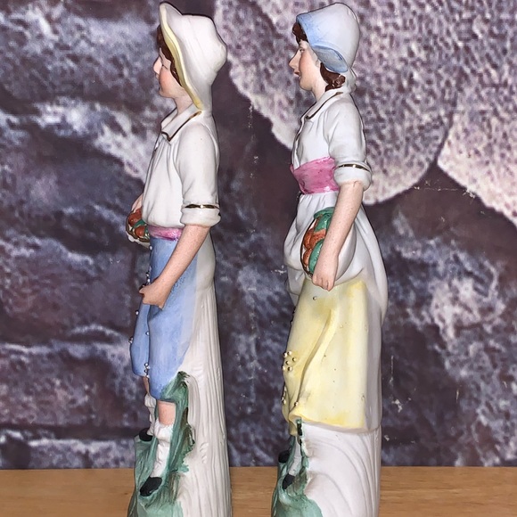 Vintage Bisque Porcelain Figures W.K.C. Germany - Picture 12 of 16